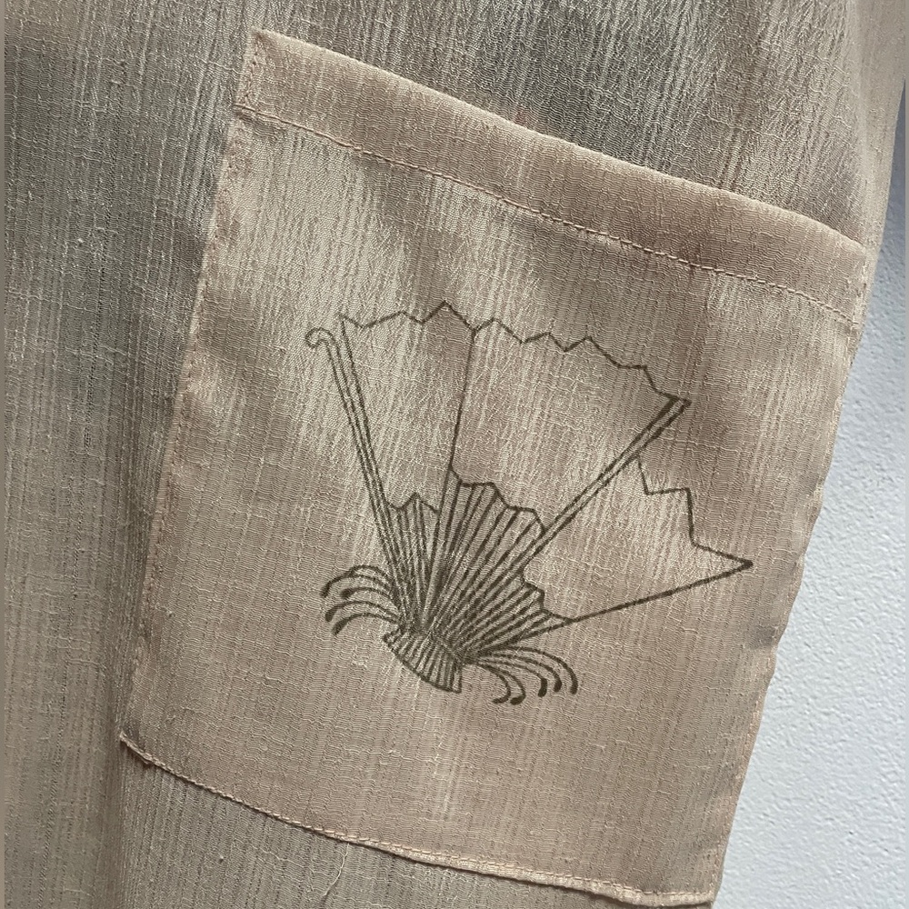 VINTAGE 1970S JAPANESE KIMONO JINBEI “THE ACTOR YAMATO” - Picture 3 of 6
